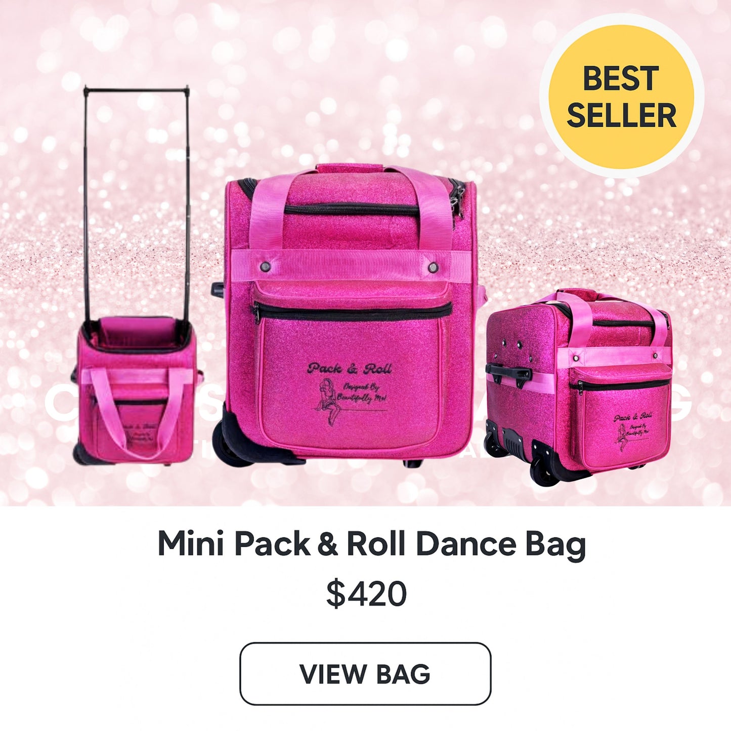 Mini Pack & Roll Dance Bags