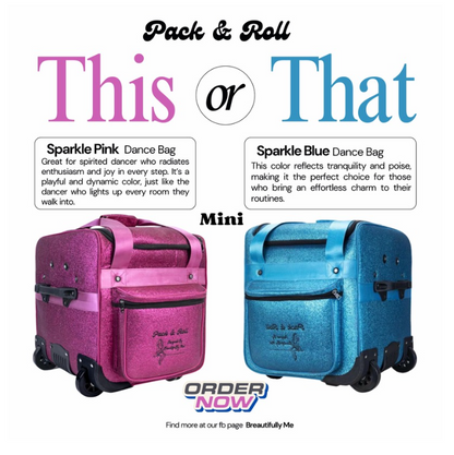 Mini Pack & Roll Dance Bags