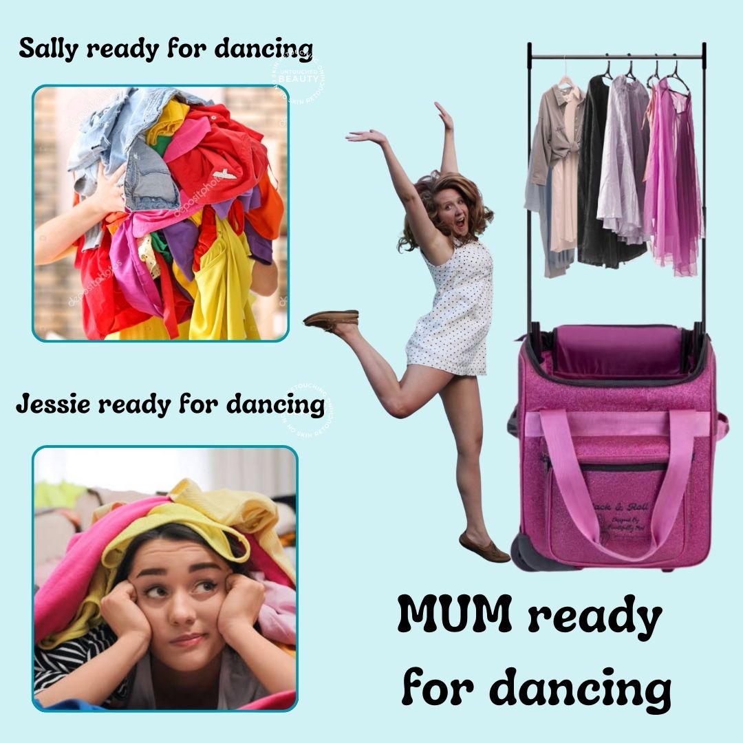 Mini Pack & Roll Dance Bags